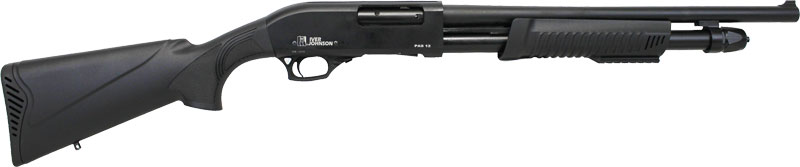 IVER JOHNSON PUMP 12GA. 3" - 18" CYLINDER BLUED SYN