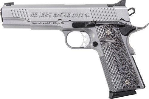DESERT EAGLE 1911 GOVERNMENT - 45ACP 5" FS STAINLESS G10