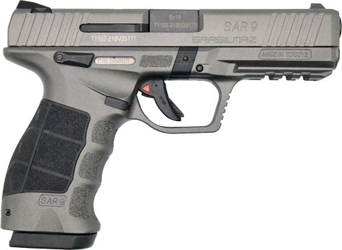 SAR USA SAR9 PISTOL 9MM - 4.4" BBL 17RD MAG PLATINUM