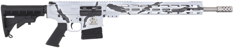 GLFA AR10 RIFLE 308 WIN 18" - S/S BBL 10RD PURSUIT SNOW CAMO