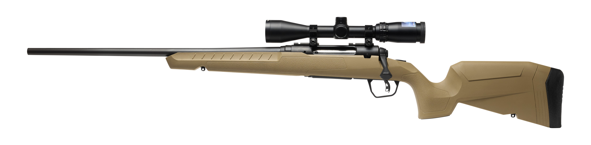 SAVAGE ARMS AXIS 2 CPT 6.5CR BL/FDE LH