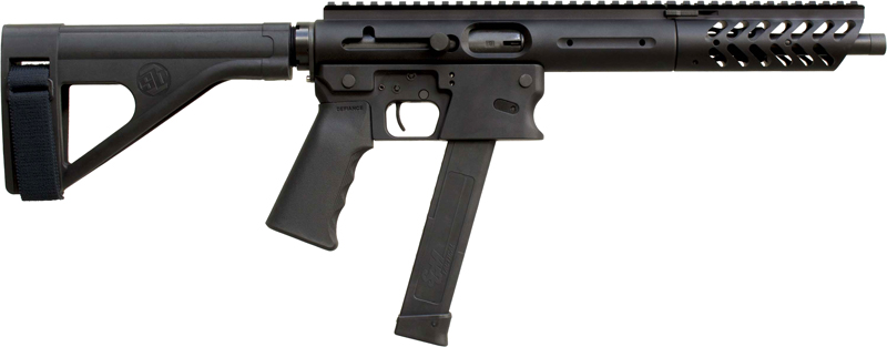 TNW AERO SURVIVAL PISTOL 9MM - 10.25" TB 33RD W/BRACE BLACK